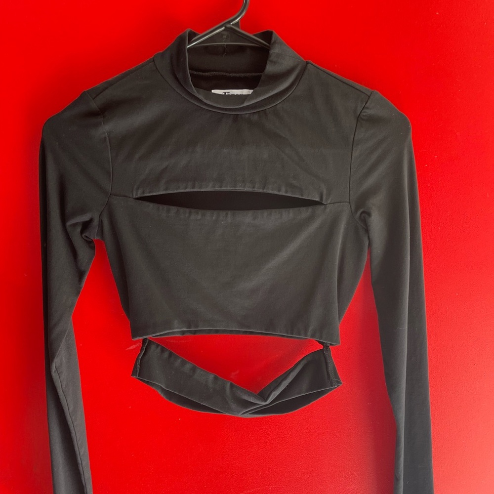 Tiger mist crop top
